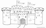 Castle Coloring Medieval Pages Castles Drawing Easy Colouring Draw Print Step Pdf Times Click Disney Kids Bowser Printable Medival Version sketch template