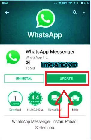 memperbarui whatsapp