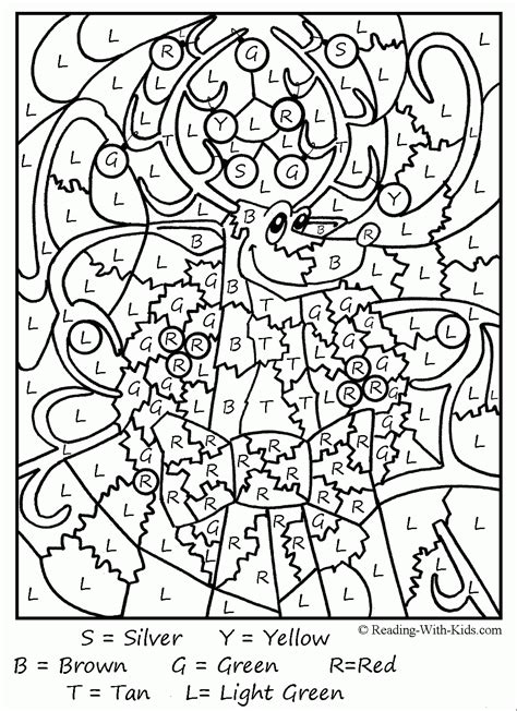 color  number coloring pages  adults coloring home