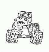 Coloring Pages Monster Blaze Machines Mater Truck Printable Color Awesome Template Getcolorings Getdrawings Print sketch template