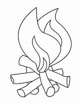 Coloring Flames Fire Pages Colouring Printable Flame Kids Camp Campfire Drawing Safety Outline Line Color Cliparts Template Clipart Sheet 1229 sketch template