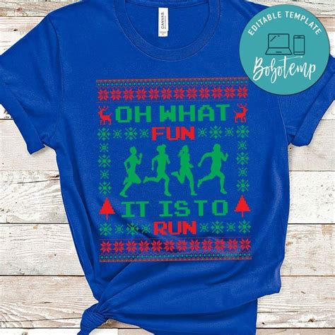 christmas running  shirt runner  marathon  race shirt bobotemp