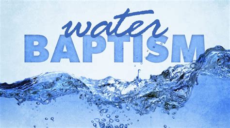 joy church water baptism