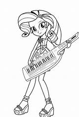 Coloring Pages Games Friendship Pony Little Getcolorings Equestria Girls Eques sketch template