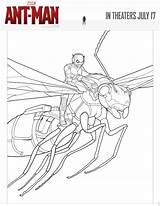 Man Antman sketch template