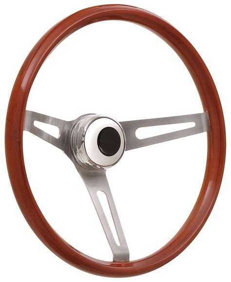 gt performance steering wheel kit   gm retro wood tall cap plain black  opgicom