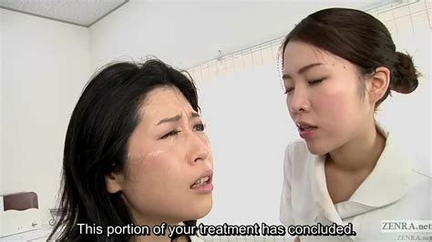japanese lesbian spitting massage practice subtitled