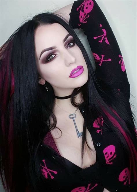 Pin By Sunny Rae On Angelica Rose Goth Beauty Hot Goth Girls Gothic