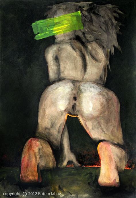 nude women kneeling from behind