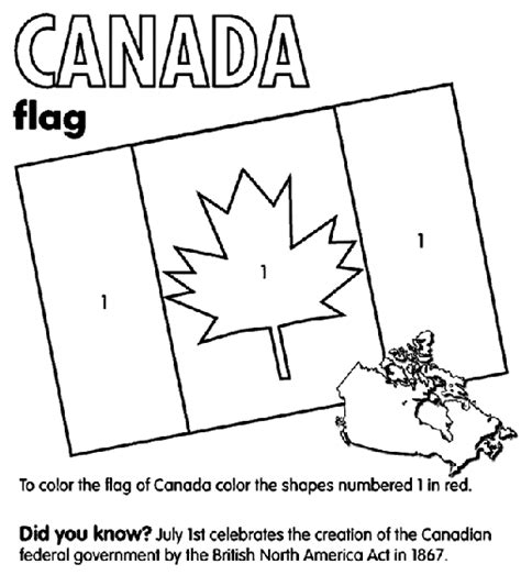 canada flag coloring page crayolacom