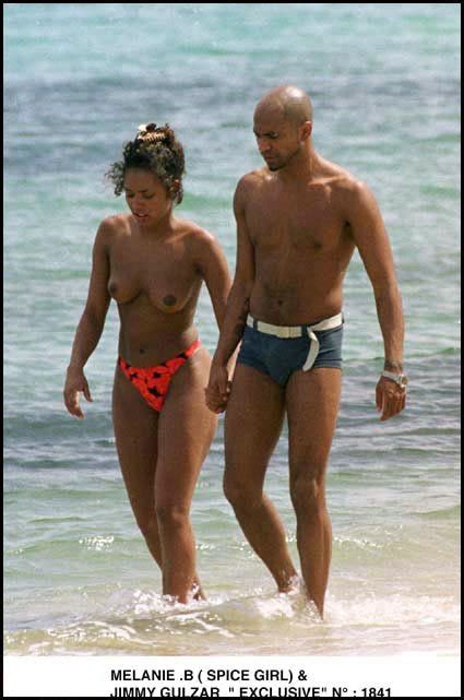mel b of spice girls found going topless at the beach suzi s porn