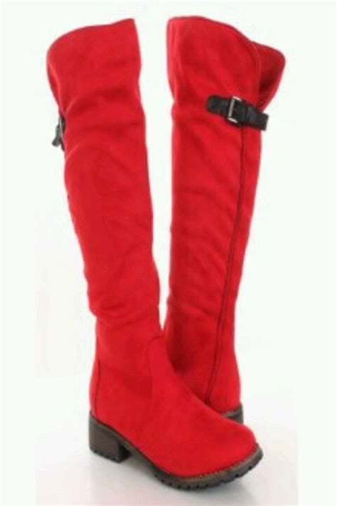 red knee high boots boots red knee high boots shoes