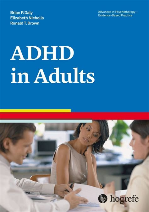 attention deficit hyperactivity disorder in adults hogrefe online