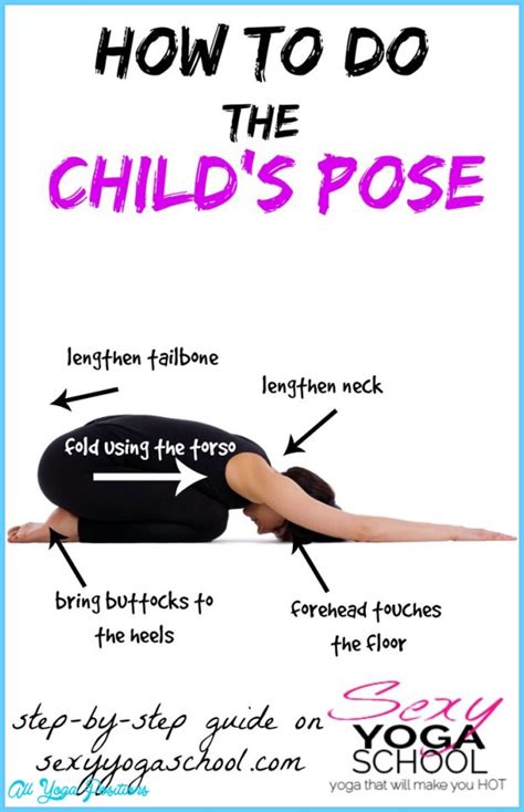 childs pose  yoga allyogapositionscom