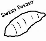 Potato Sweet Coloring Pages Yam Drawing Potatoes Vegetable Kids Patterns Colouring Printable Color Vegetables Search Getdrawings Related Print Advertisement Again sketch template