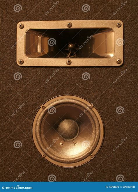 black speaker stock image image  tunes watts tweeter