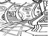 Coloring Doctor Who Tardis Pages Getdrawings sketch template
