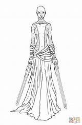Coloring Pages Wars Star Ventress Asajj Dooku Clone Count Printable Darth Printables Sabine Wren Info Vader Da Jedi Drawings Template sketch template