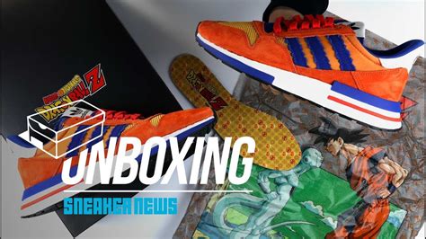 adidas dragon ball  goku zx  rm unboxing review youtube