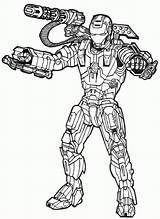 Ironman Everfreecoloring sketch template