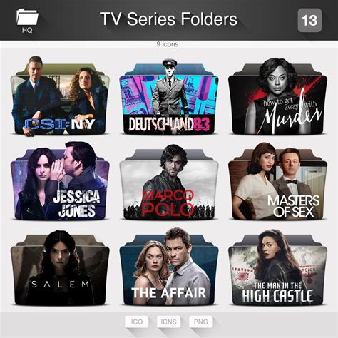 tv series folders pack 13 by limav on deviantart