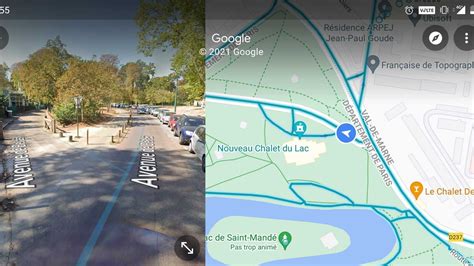 le saviez vous lapp google maps peut afficher street view en meme