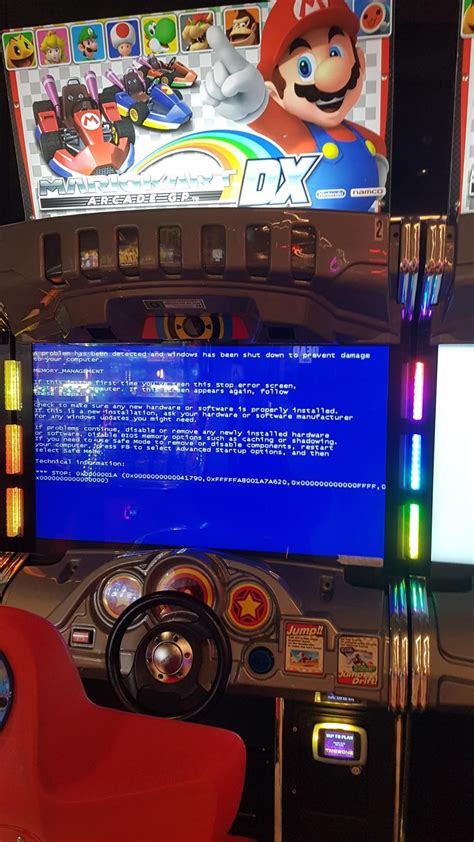 mario kart dx arcade bsod  timezone arcade bsod pbsod arcade