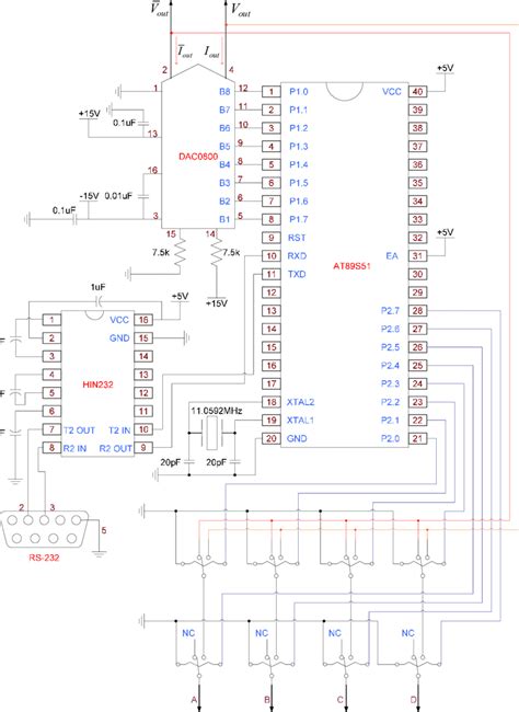 control circuit diagram  scientific diagram