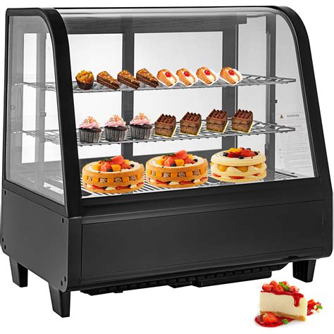 countertop bakery display case commercial refrigerated display