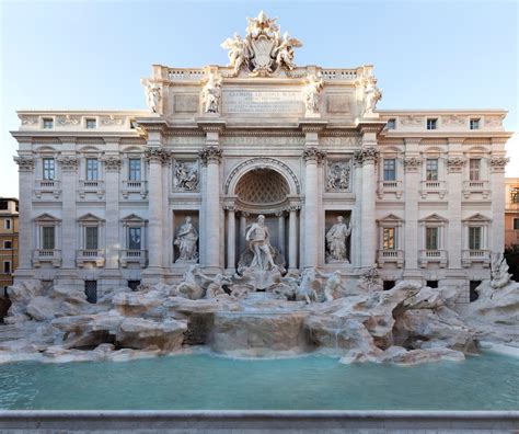 fendi unveils  restoration   trevi fountain  rome