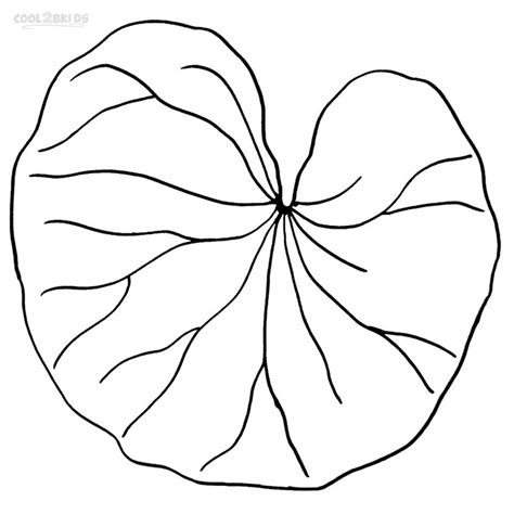 printable lily pad coloring pages  kids coolbkids