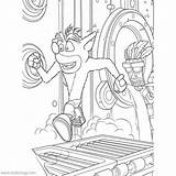 Aku Pages Bandicoot Crash Coloring Following Xcolorings 744px 102k Resolution Info Type  Size Jpeg sketch template