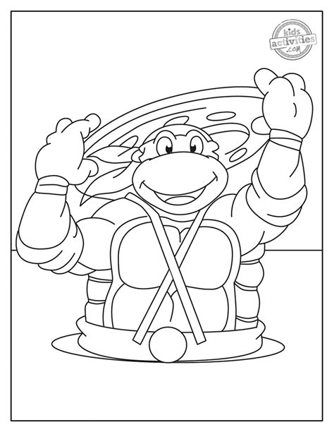 collection  ninja turtles coloring pages kids activities blog