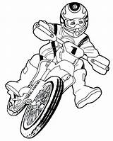 Coloring Dirt Bike Helmet Pages Getdrawings sketch template