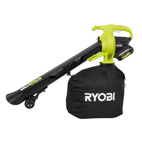 vac attack leaf vacuummulcher kit ryobi tools