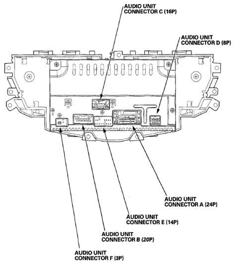 honda navigation wiring diagram