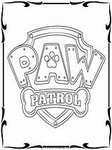 Paw Patrol Coloring Pages Badges Logo Printable Badge Disney Printables Clipart Pdf Chase Pups Color Getcolorings Template Sheet Getdrawings Air sketch template
