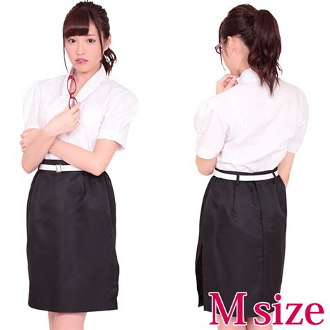 coscommu miss new rice girl teacher costume play secretary for pretty office lady mistress