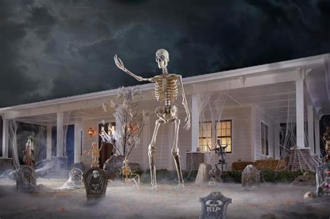 home depots  foot tall skeleton   star  halloween memes