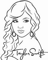 Swift Pop Singer Singers Topcoloringpages sketch template