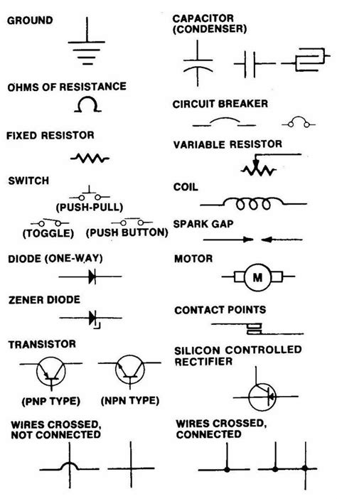 reading wiring schematics symbols