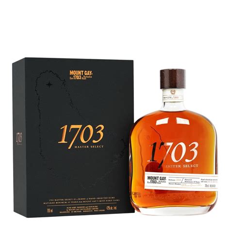 mount gay 1703 master select rum 2017 edition spirits from the whisky world uk