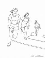 Athletics Coloring Pages Race 5000m Printable Kids Sports Sport Colouring Color Athlete Beautiful Print Visit Do sketch template