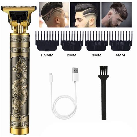 buy professional men hair trimmers  gapped cordless hair trimmer