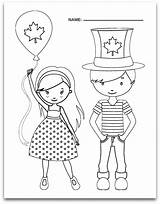 Canada Colouring Printable Package Preschool Sheets Kids Themed Learning Busy Comes Keep Different Little sketch template