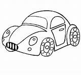 Toy Car Coloring Coloringcrew sketch template