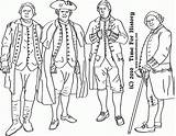 Coloring Pages Colonial History Time Color Founding sketch template