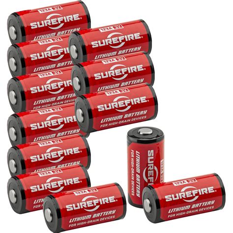 surefire  lithium batteries   pack sfa bb cs farmstead outdoors