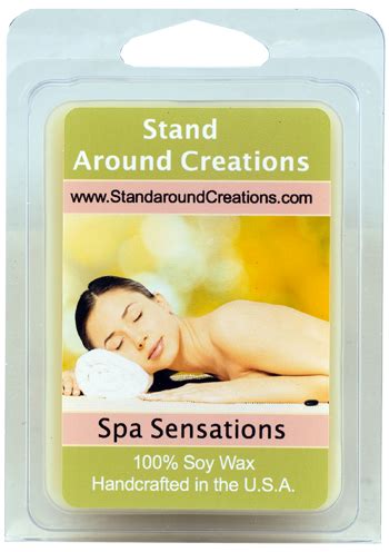 spa sensations wax melt  oz stand  creations