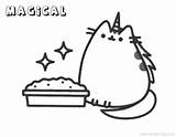 Pusheen Coloring Pages Cat Printable Unicorn Cute Magic Magical Colouring Kids Birthday Color Print Xcolorings Easy Getcolorings 780px 1000px 49k sketch template